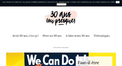 Desktop Screenshot of 30ansoupresque.com