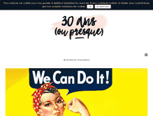 Tablet Screenshot of 30ansoupresque.com